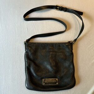 Marc Jacobs Black Leather Crossbody Bag